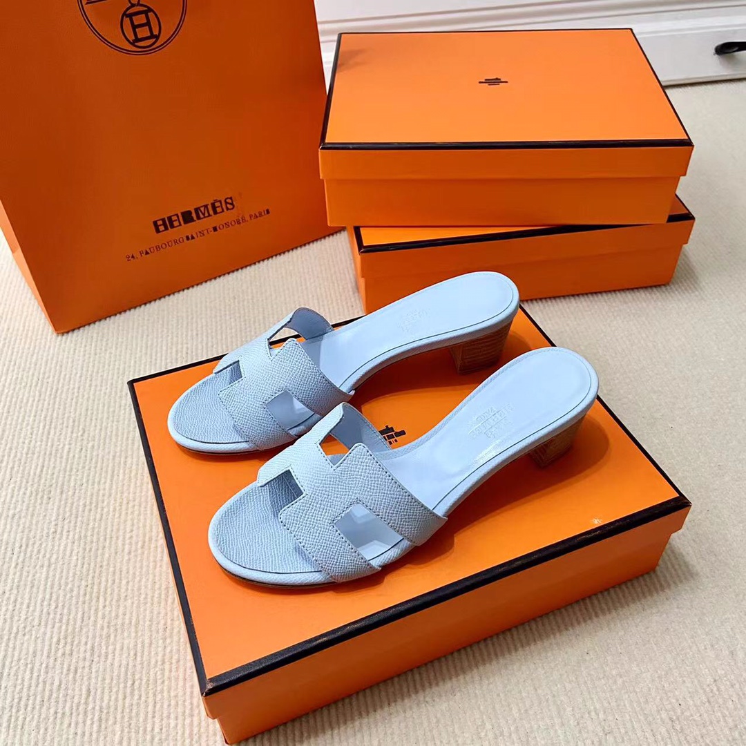 에르메스 올수공 오아시스 슬리퍼 샌들 앱송 33